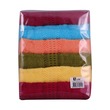 Lion Face Towel 12X12IN 6PCS