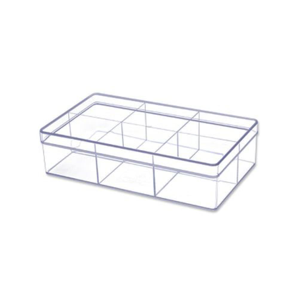 Transparent Box 6 Dividers BB6236