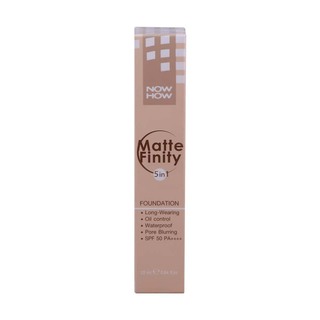 Now How Matte Finity Foundation 25ML NBCUFN Y2