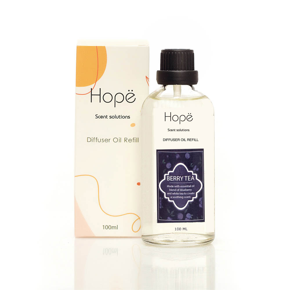 Hope Scent Reed Diffuser Refill Berry Tea 100ML