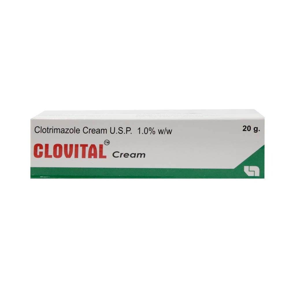 Clovital Clotrimazole 1% Cream 20G
