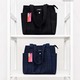 Konoko Canvas Tote Bag Small  (Black)