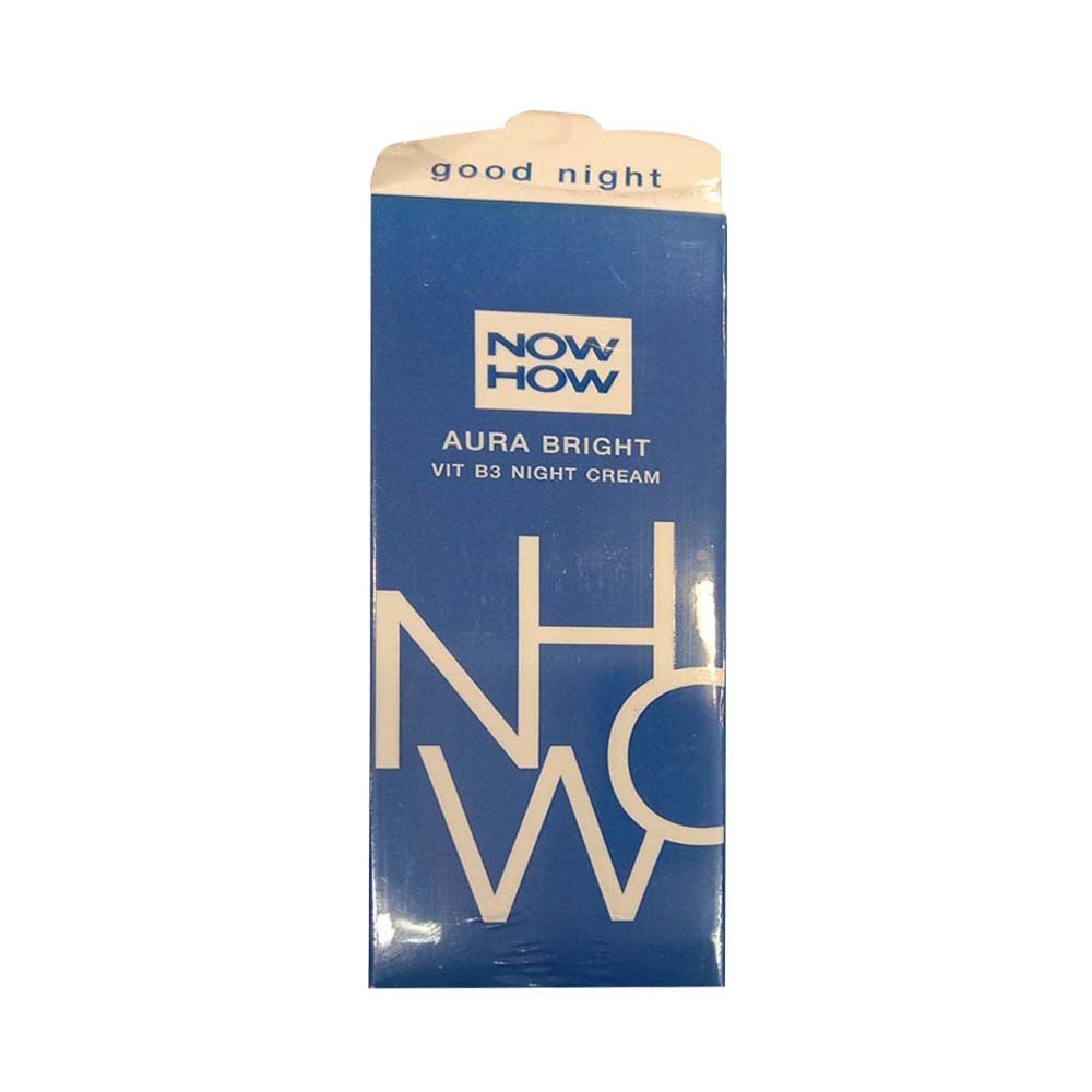 Now How Aura Bright Night Serum 20G