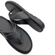 Sin Pauk Men Leather Slipper YS-004 Black (No-40)