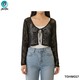The Ori Women Cardigan TOHM017 Black Medium