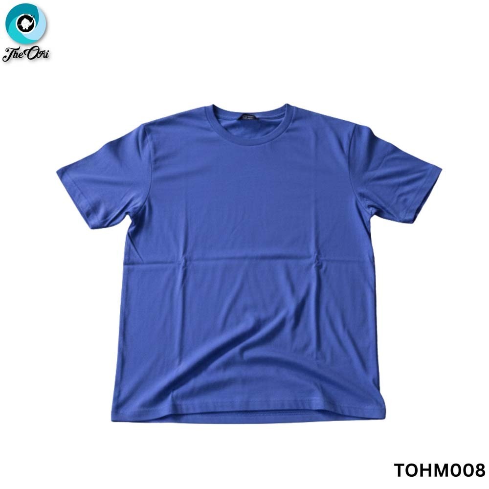 The Ori Men T-Shirt TOHM008 Blue Medium