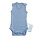Tiny Cozy Airy Cotton Body Suite (Sleeveless) TC2013M Blue