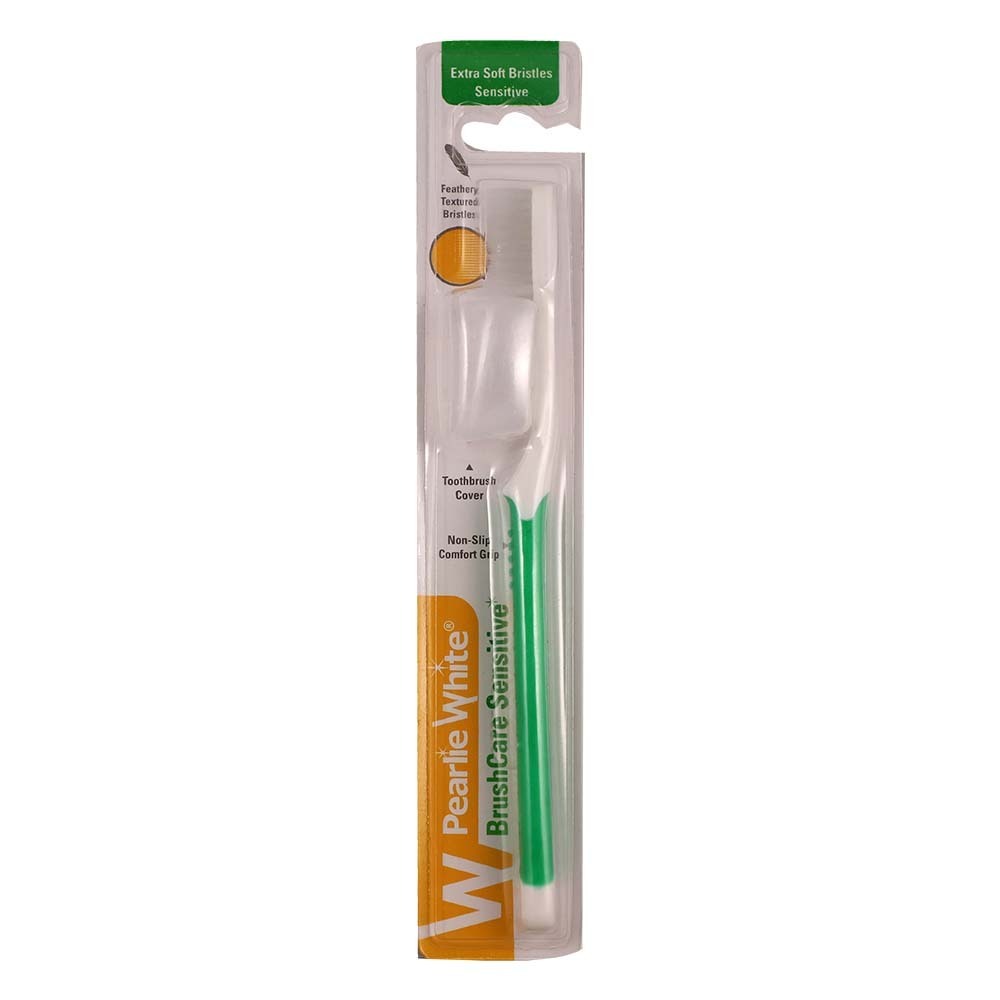 Pearlie White BrushCare Sensitive Extra Soft Bristles Toothbrush