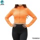 The Ori Women Long Sleeve Top TOHM014 Orange Large
