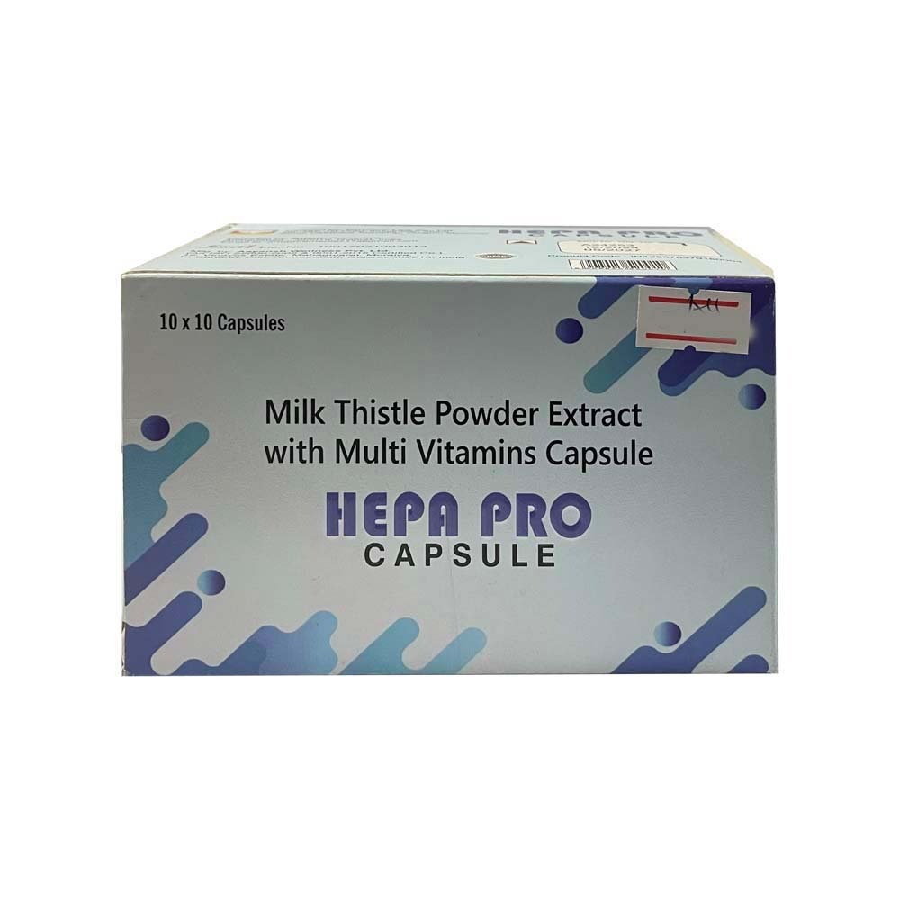 Hepa Pro Milk Thistle & Multi Vita Capsule 10PCS x 10