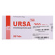 Ursa Ursodeoxycholic Acid 200MG 10Tabletsx5