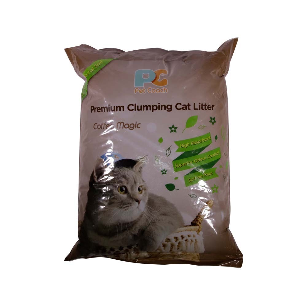 Pet Coach Cat Litter Coffee 10L