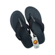 Sin Pauk Men Leather Slipper SPM-025-A Black (No-44)