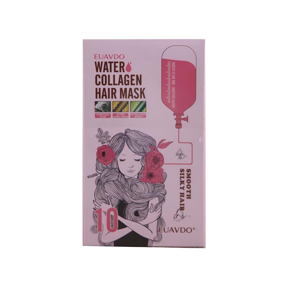 Euavdo Water Collogen Hair Mask Smooth 5PCS 30ML