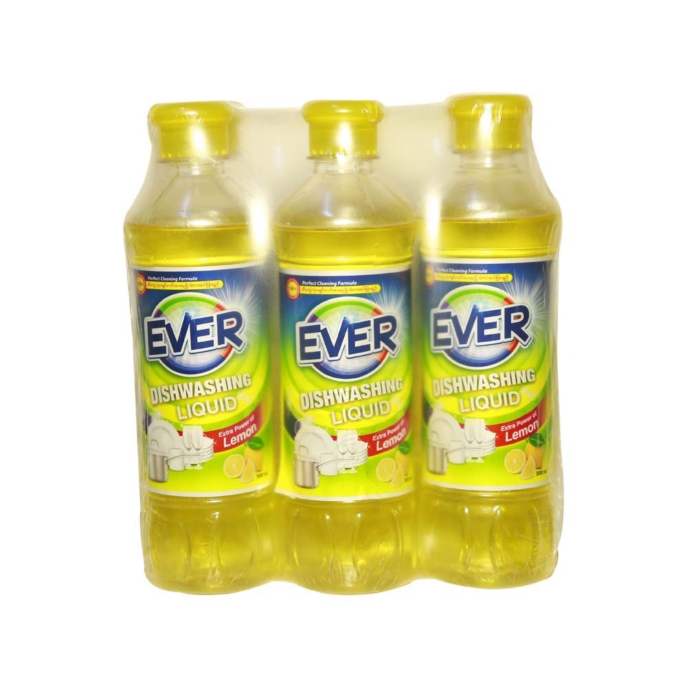 Ever Dishwashing Liquid 500ML x 6PCS