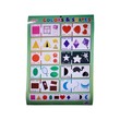 COLORS & SHAPES POSTER-နွယ်နီကံဝင်း