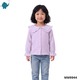 Max & Mia Kid Girl Cotton Puff Long Sleeve Blouse MM9944 Purple S (3/4yrs)