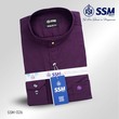 Mandarin Collar Shirt Long Sleeve 2XL (Midnight Purple) SSM-O-P-S-026
