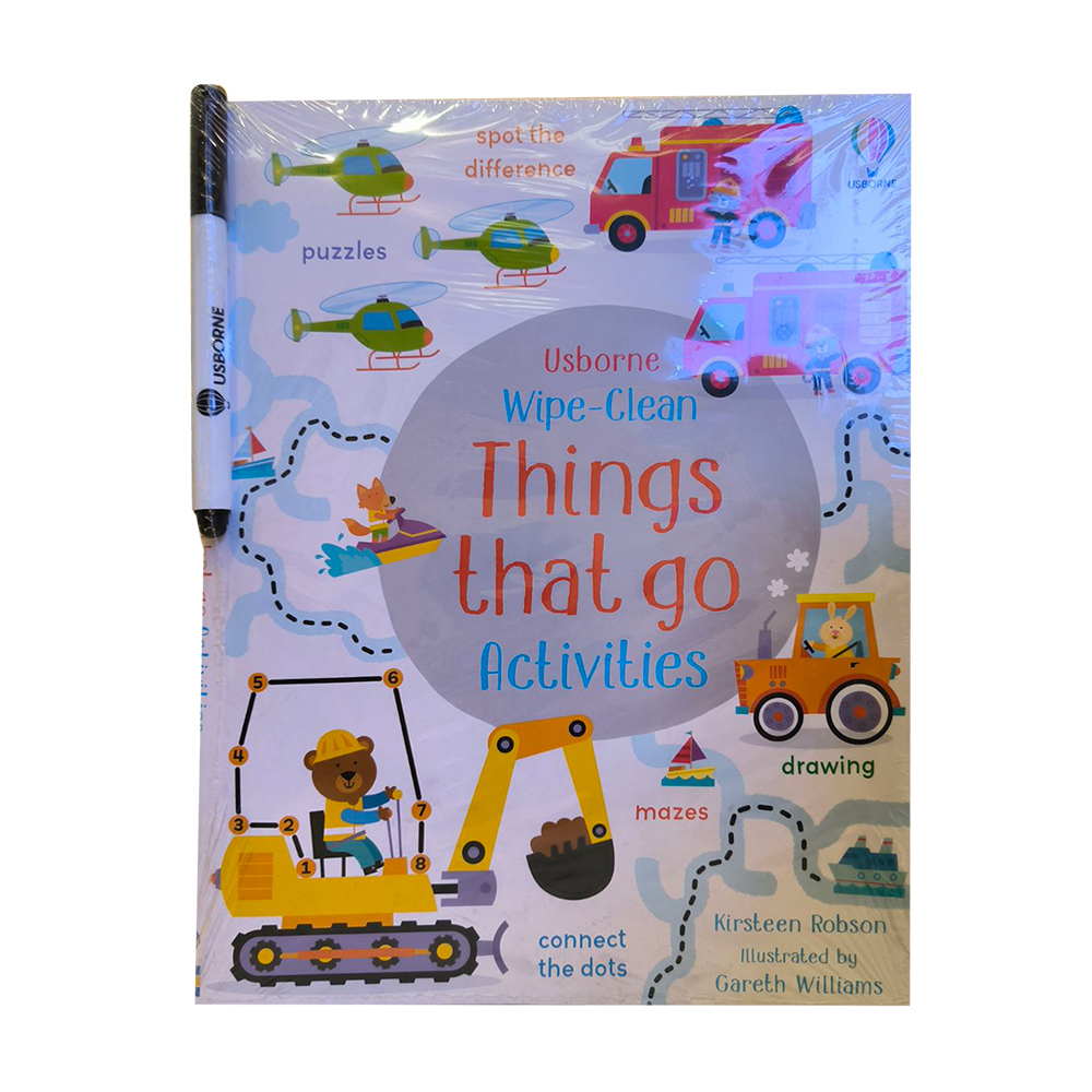 Wipe-Clean Things That Go Activities