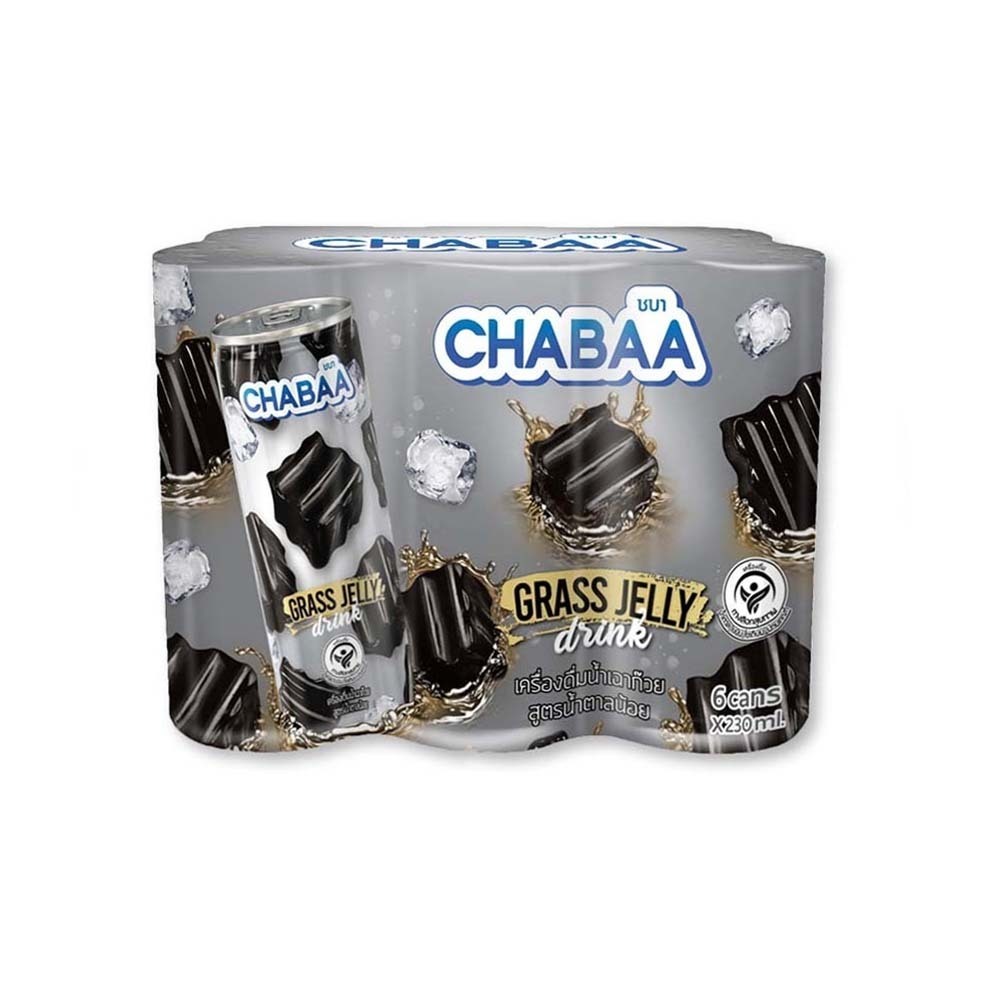 Chabaa Grass Jelly Drink 230MLx6PCS