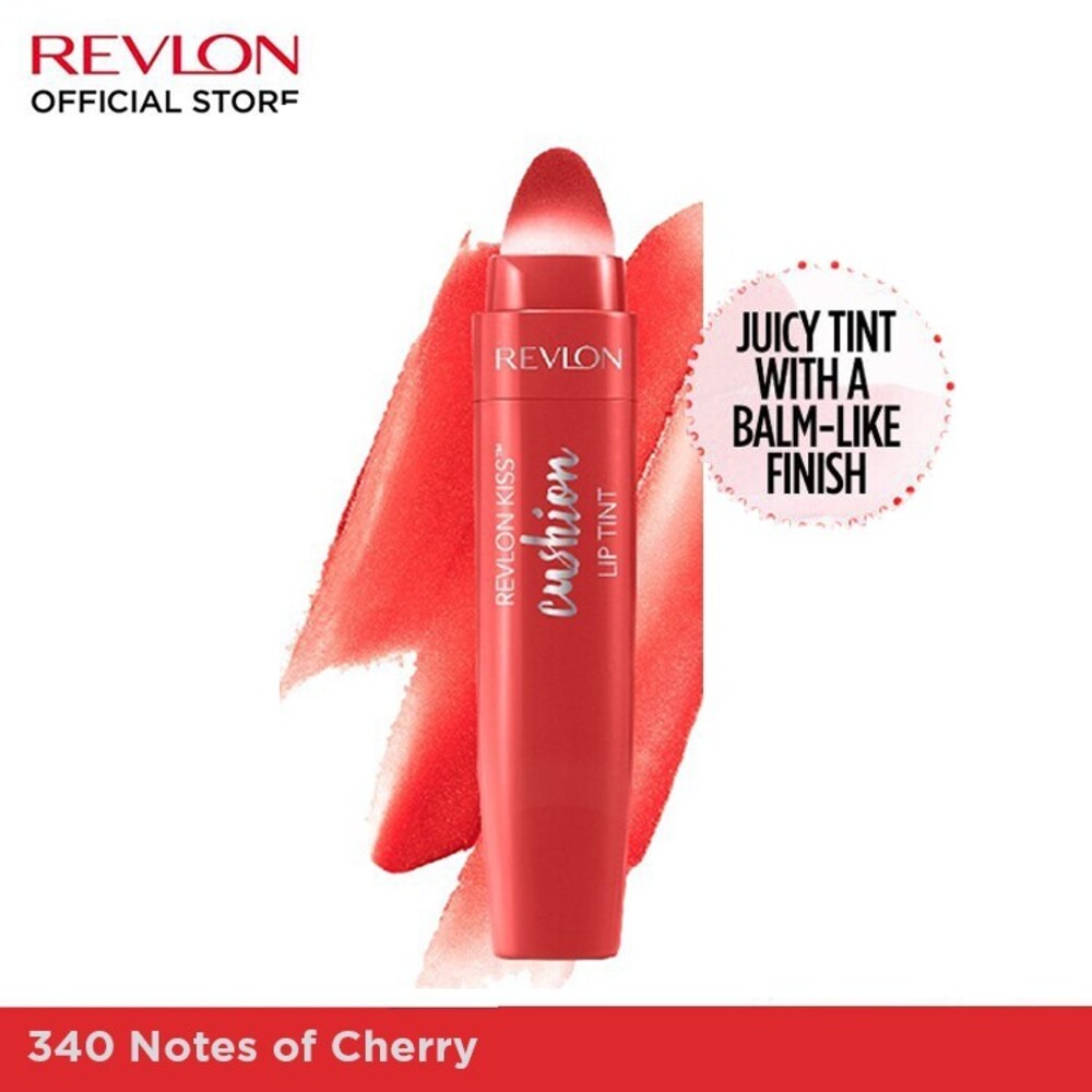 Revlon Kiss Cushion Lip Tint 4.4ML (340 Notes Of Cherry)