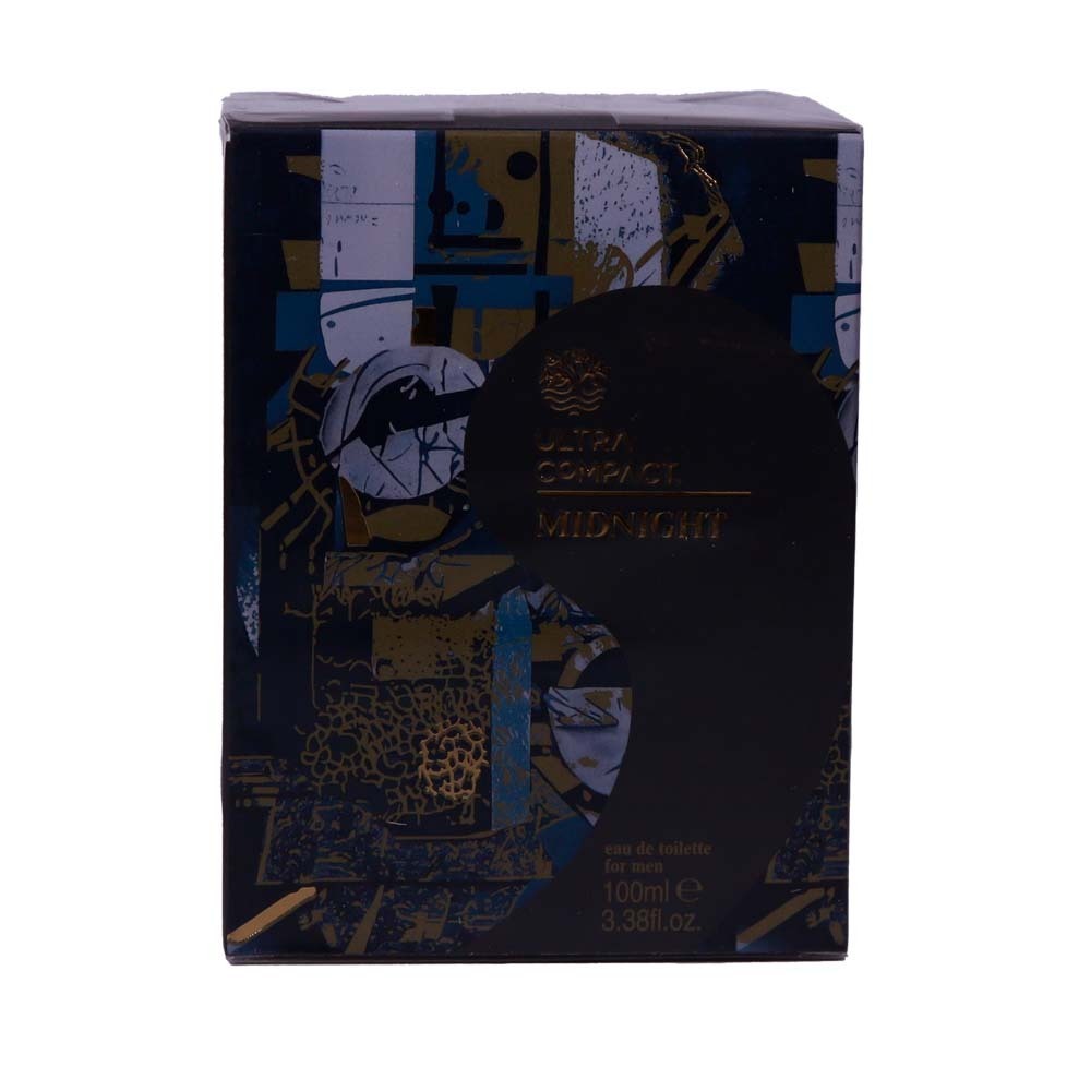 Ultra Compact Men Edt Midnight 100ML