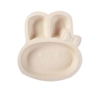 Baby Plate (Rabbit) BNFPL006 Khaki