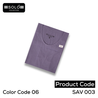 SOLO COLLLECTION Men Plain Vest SAV 003 (Code 04-Large)