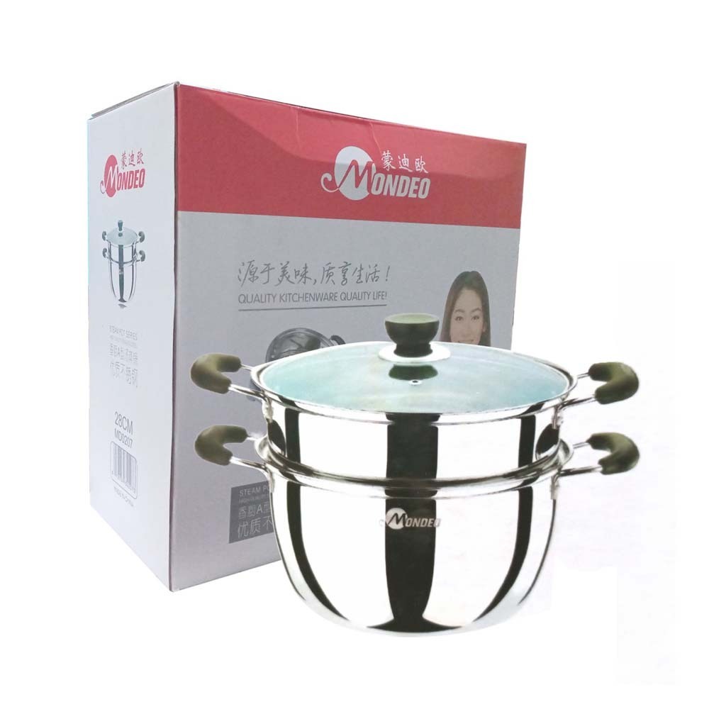 Mondeo Stainless Steel Steamer Pot 28cm MD-0207