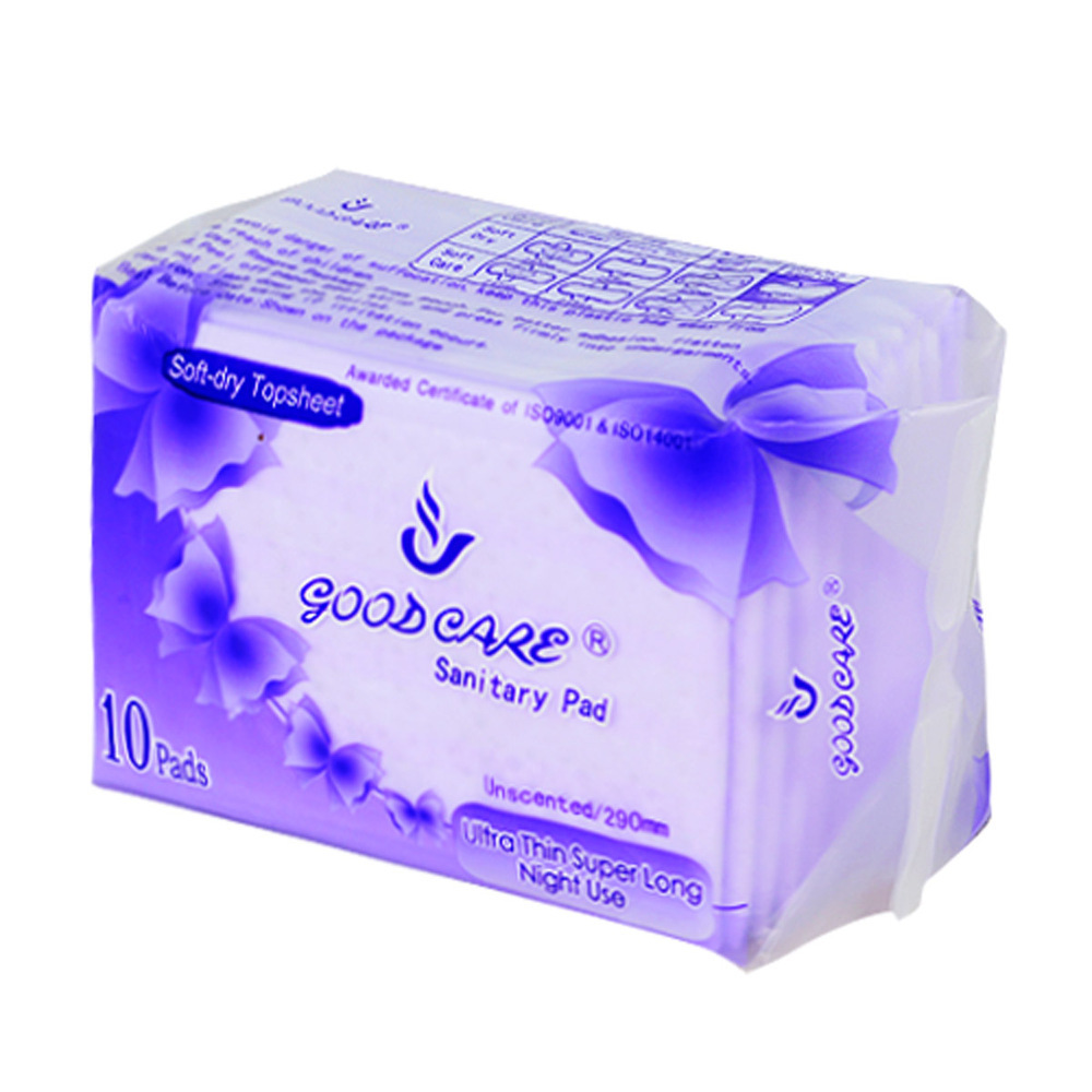 Good Care Sanitary Pad Ultra Thin Super Long Night Use 10PCS (290MM)