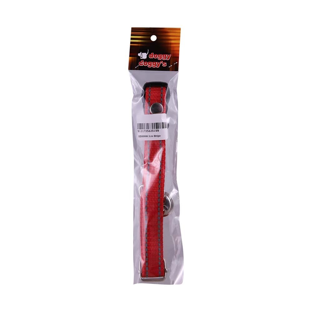 Doggy Doggy`s Dog Collar Stripe With Chue DD00996