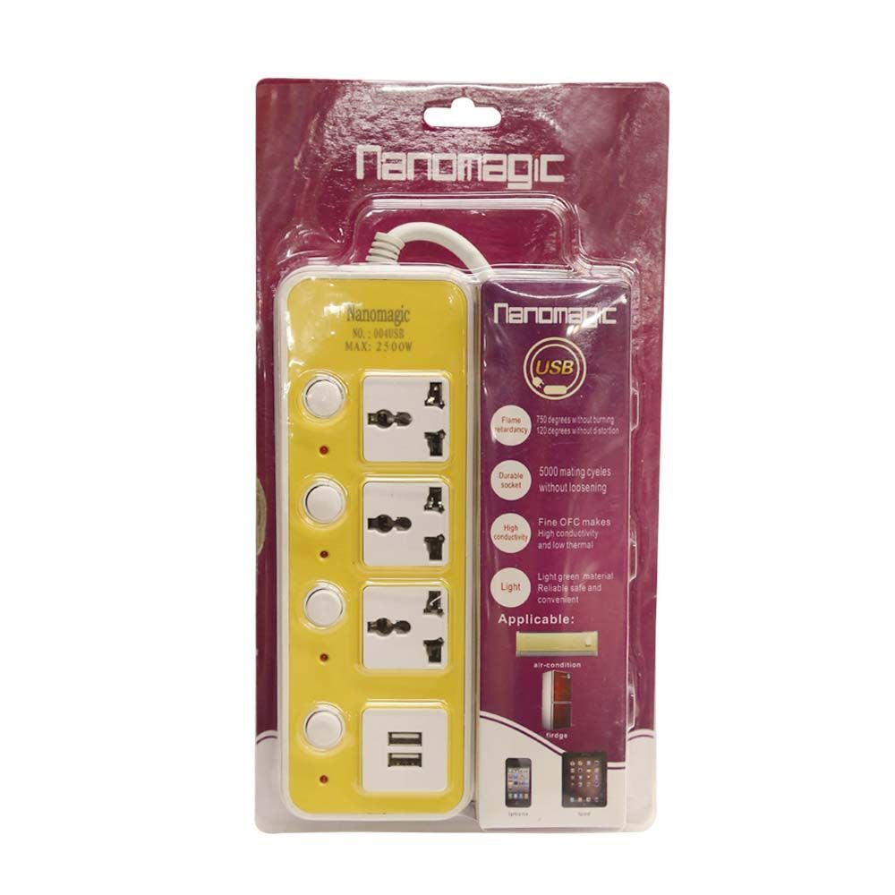 Nanomagic Extension Socket NO.004USB
