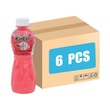 Kato Strawberry Juice with Nata De Coco Jelly Drink 320Gx6PCS