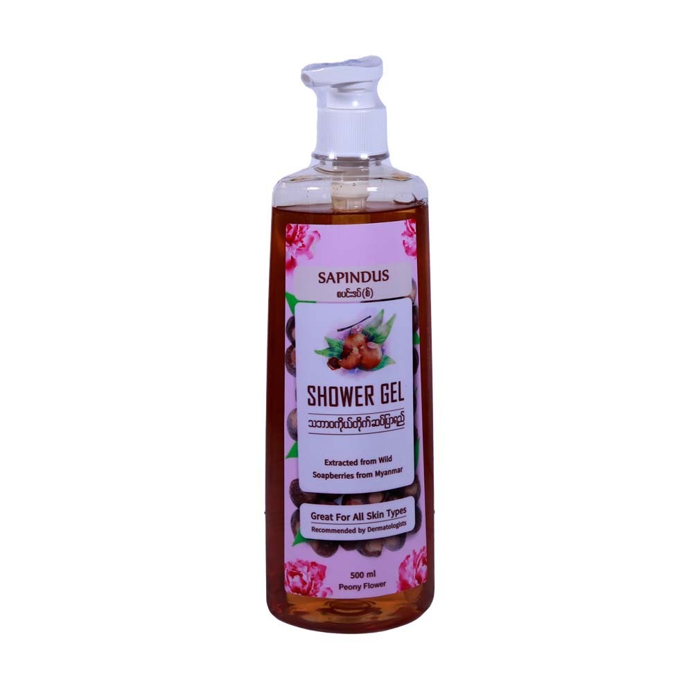 Sapindus Shower Gel Peony Flower 500ML