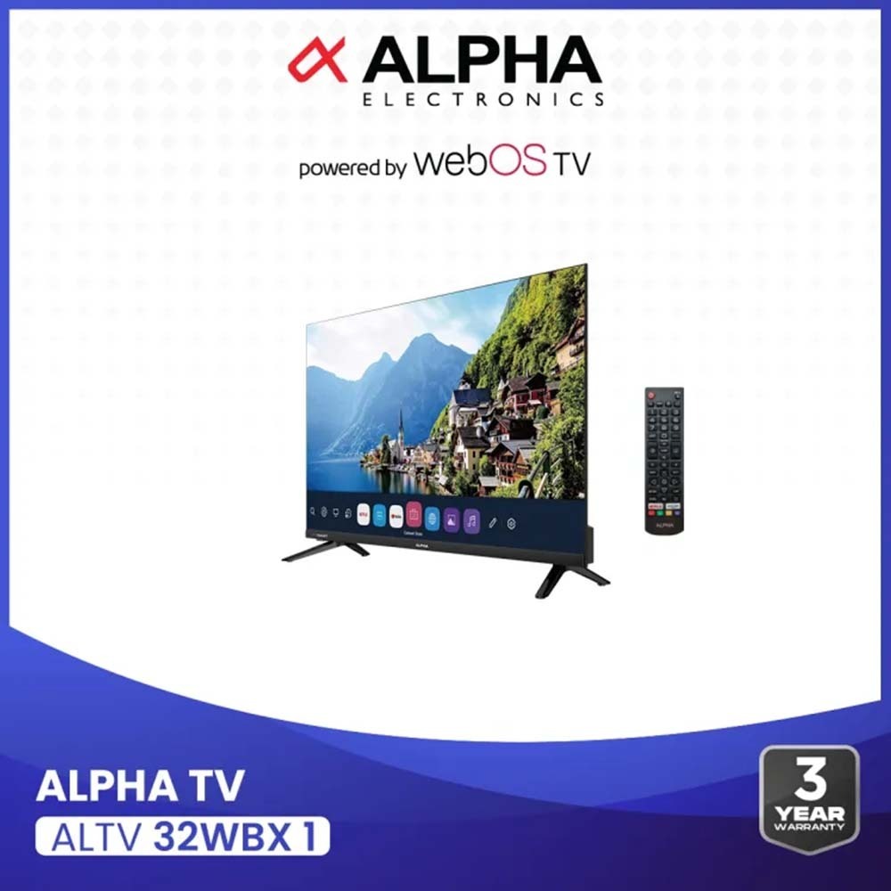 Alpha Prosmart LED TV 32in ALTV32WBX1