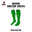 Olympic Rhino Long Socks RHS-2521-GG GREEN (Free Size)