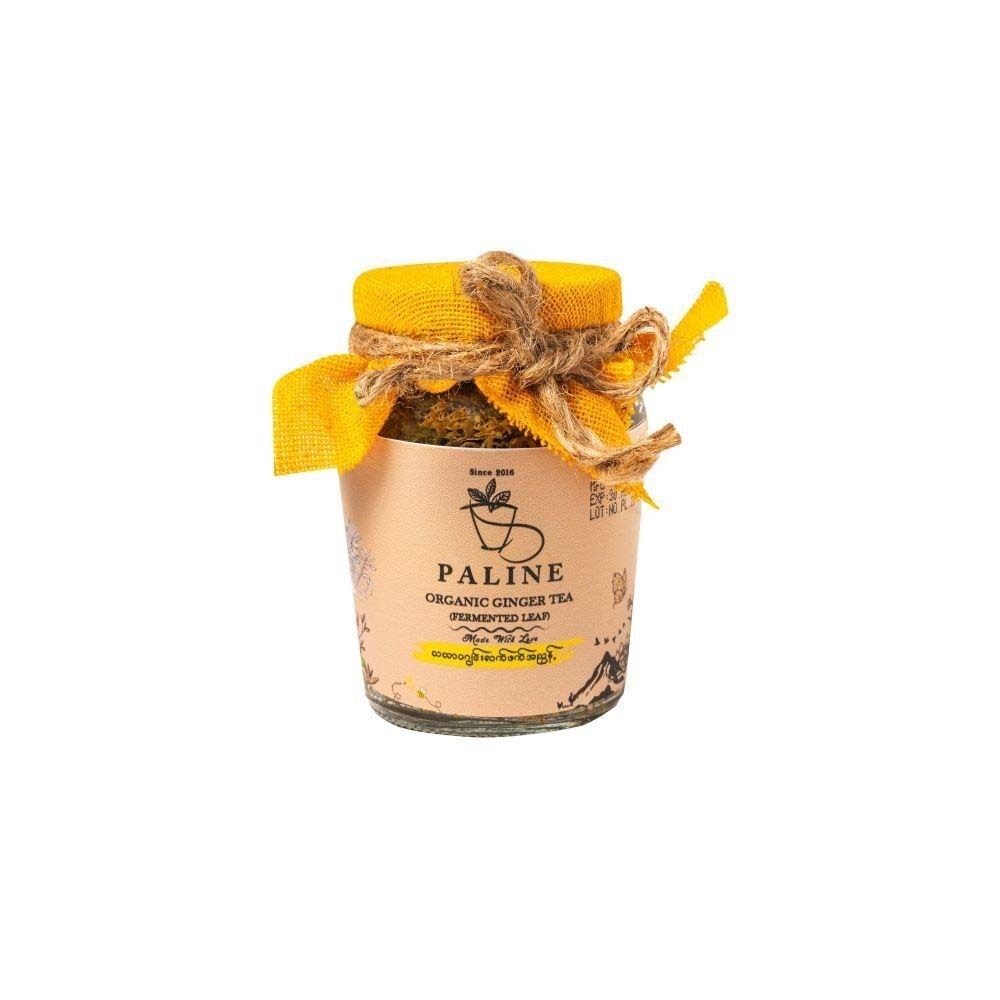 Paline Organic Ginger Fermented Tea Leaf 200G