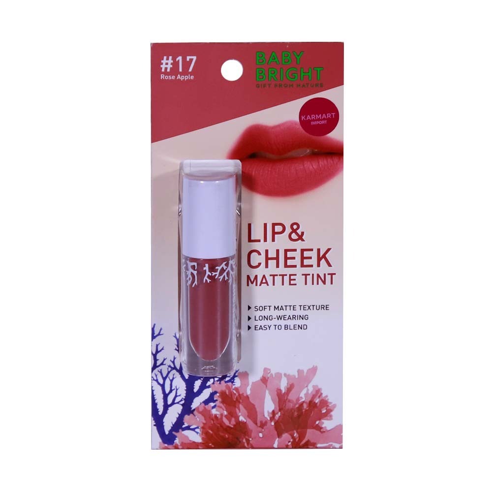 Baby Bright Lip & Cheek Matte Tint 2.4G 17