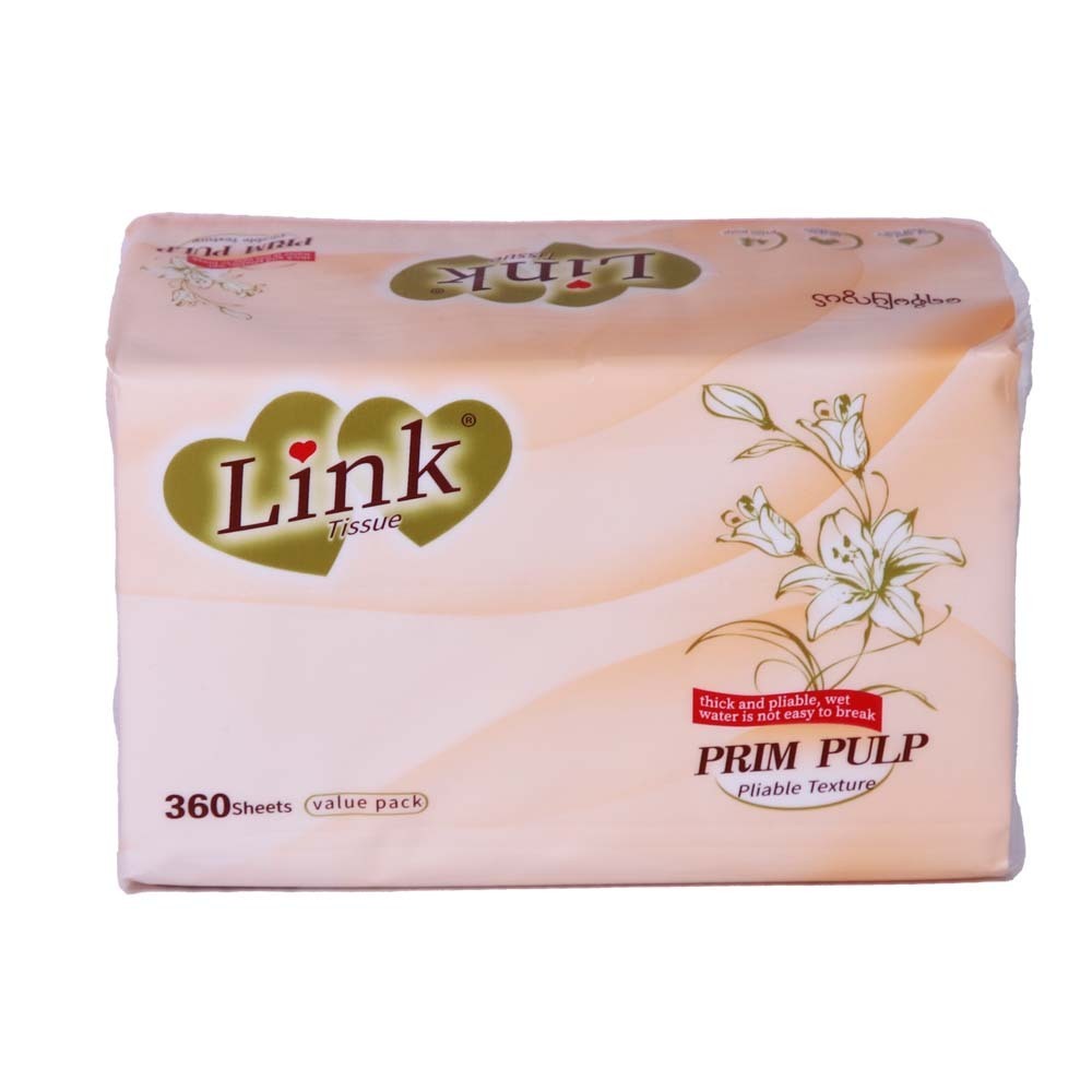 Link Facial Tissue 3Ply 360 Sheets