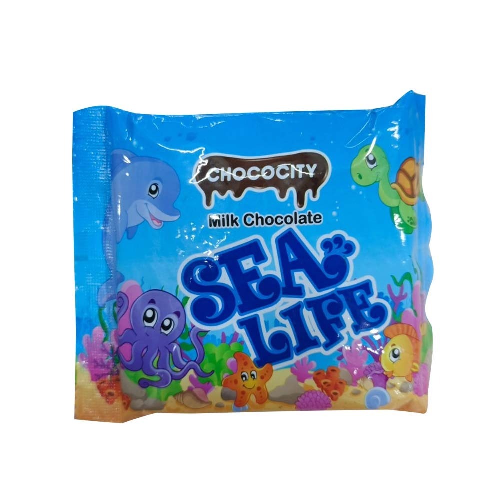 Chococity Milk Chocolate Sea Life 24G