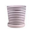 Porcelian Screw Flower Pot With Base 11X11X11CM No.72