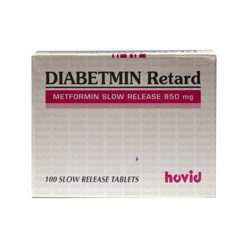 Diabetmin Retard Metformin 850MG 10PCS x 10