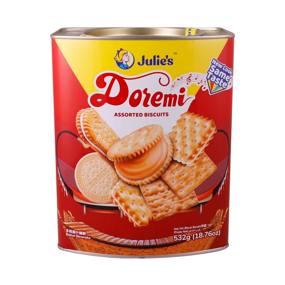 Julie`S Doremi Biscuits Asst 532G