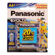 Panasonic Evolta Battery AA Size 4PCS LR6EG/4B