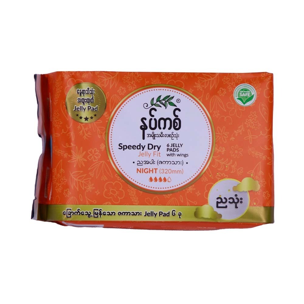 Napkiss Sanitary Jelly Fit Mesh Night 320mm 6PCS