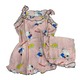 Bambi Women Spant One Set S/S (AA0055) Pink
