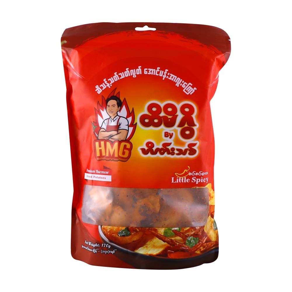 Htimigwi Fried Potato Chip Little Spicy 170G