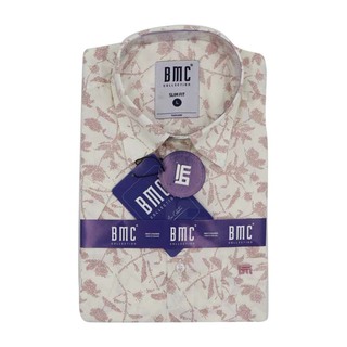 BMC Slimfit Shirts Short Sleeve 2320059 (Design-2) Large