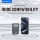 Konfulon A53Q (10000mAh Fast Charging 22.5W Built-in Cable Power Bank) Black