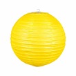 Uncle Gyi Uncle Gyi Round Paper Lantern (Plain) 30cm Yellow